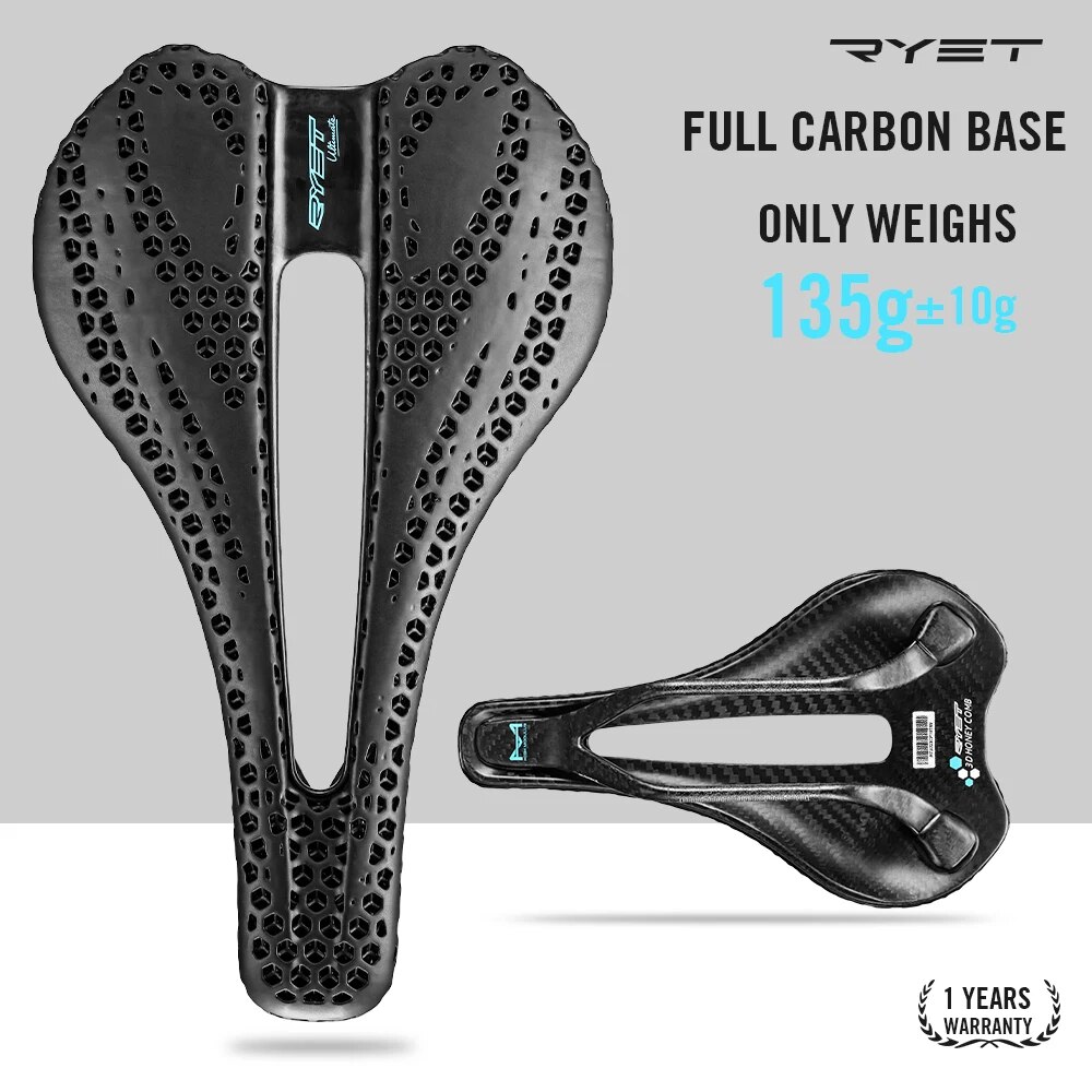 Mtb Saddle Lightweight - RYET Carbon 3D Printed Saddle Ultralight