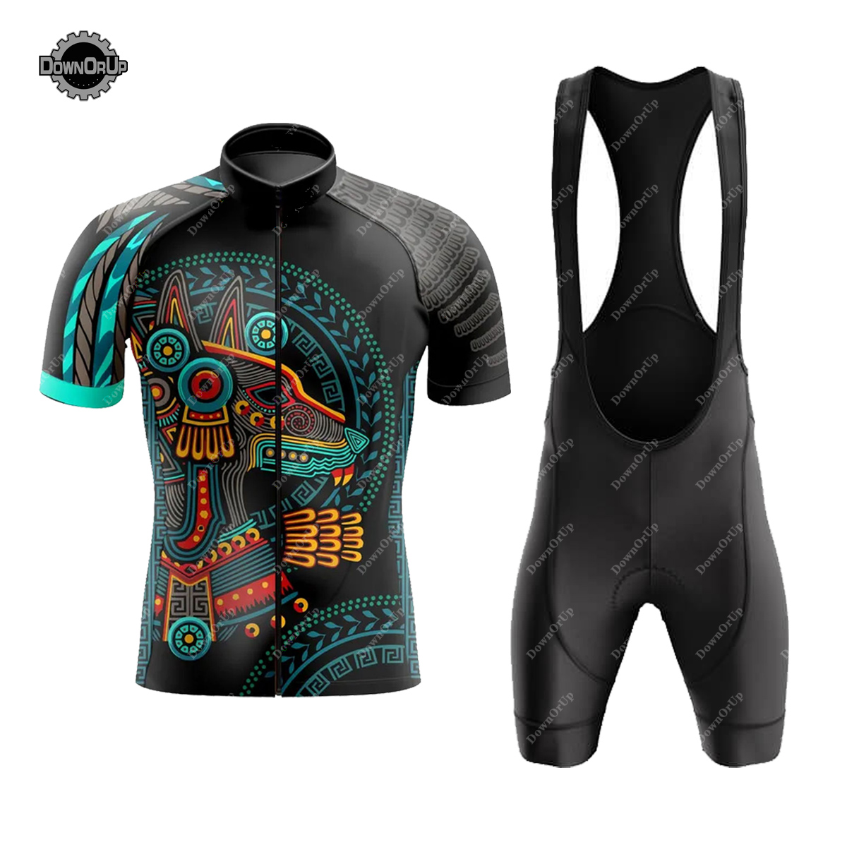 Mountain Biking New Mexico - MEXICO Men's Cycling Clothing Uniform For