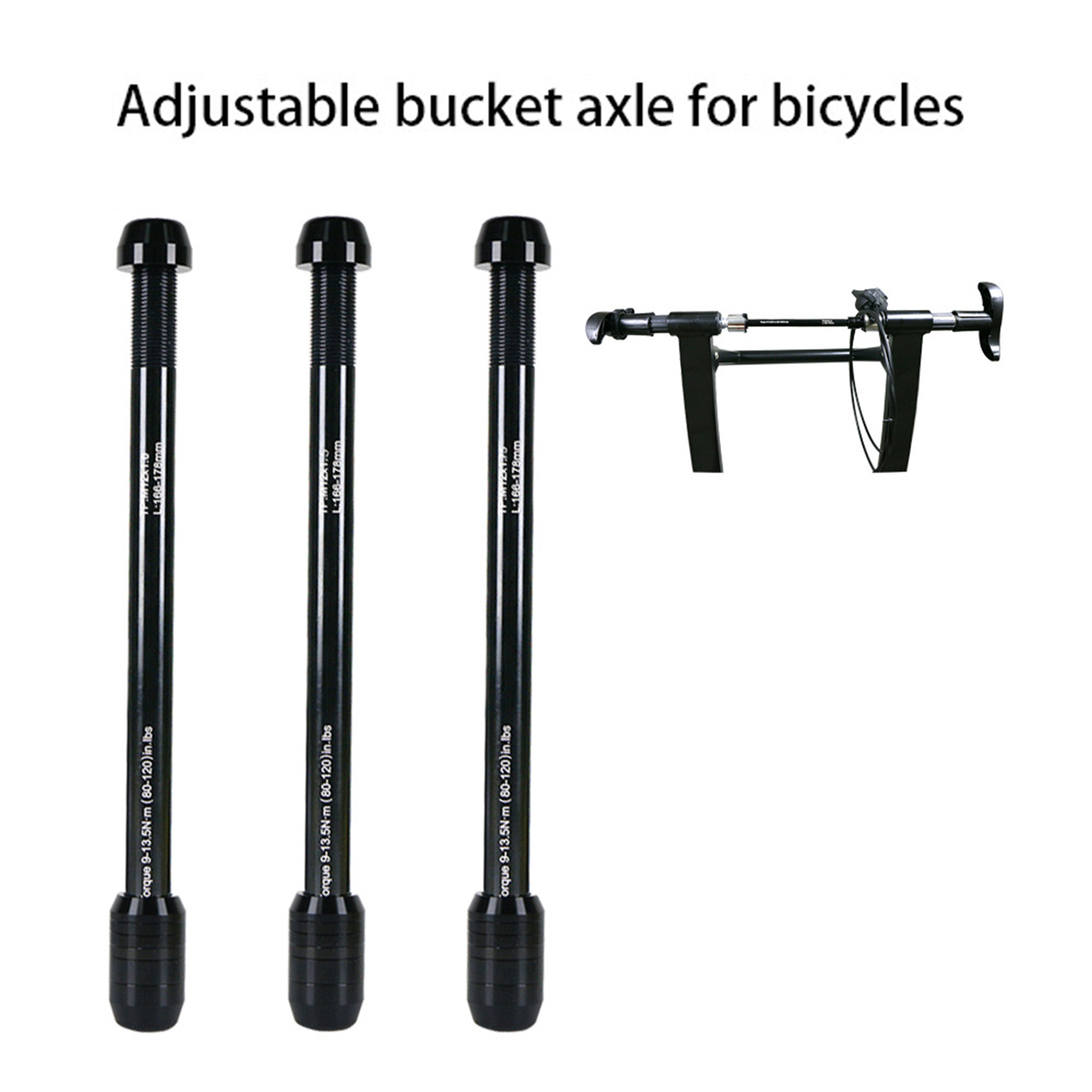 Mountain Biking A Sport - 1PC Bike Shaft Trainer Thru Axle