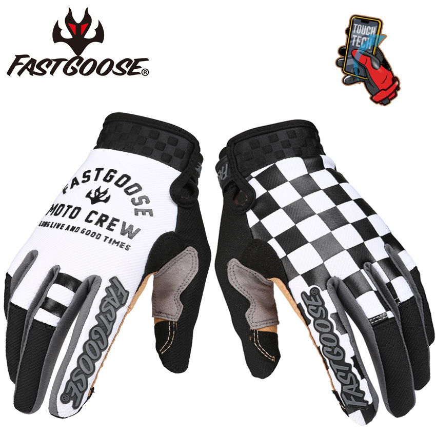 Mountain Biking A Sport - Fastgoose Motocross MX Sport Gloves Retro