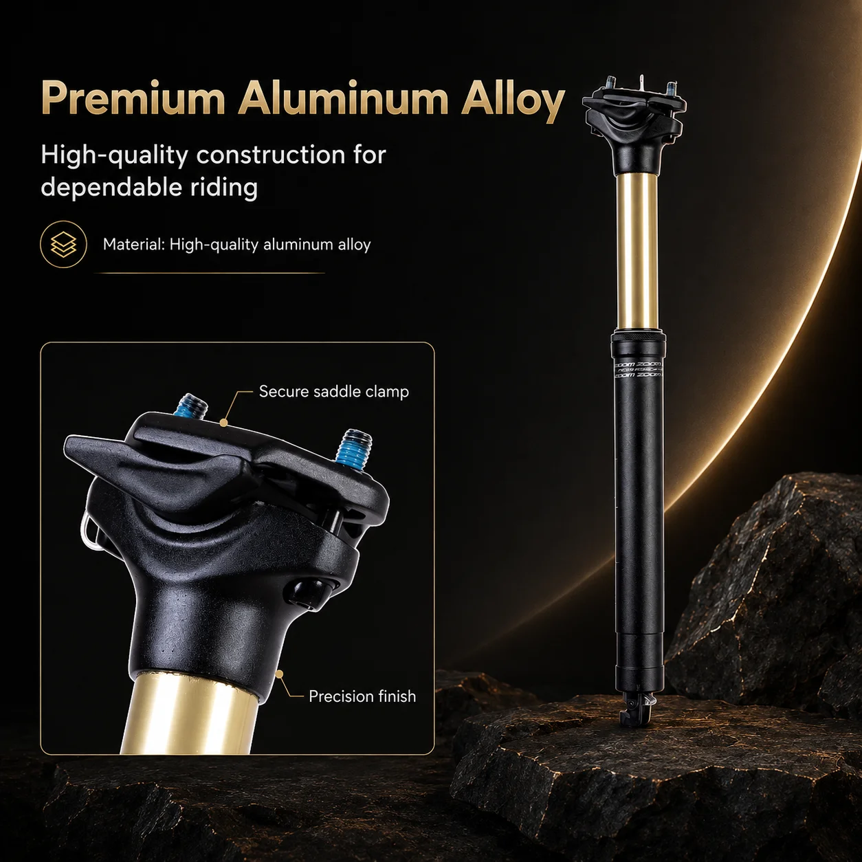 ZOOM Suspension Dropper Seatpo - Dropper Post Remote ulasan dan harga