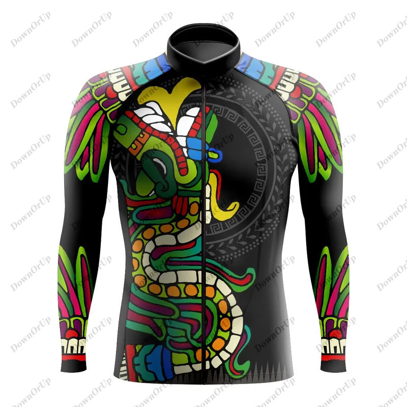 Mexico Aztec Men's Long Sleeve - Mountain Biking New Mexico ulasan dan harga