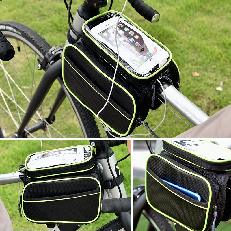 Waterproof Large Capacity Bicy - Mountain Biking Oxford ulasan dan harga
