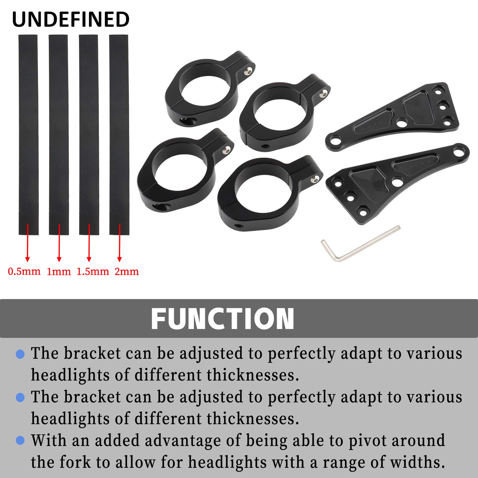 33mm-58mm Headlight Bracket Mo - Mountain Biking Derby ulasan dan harga