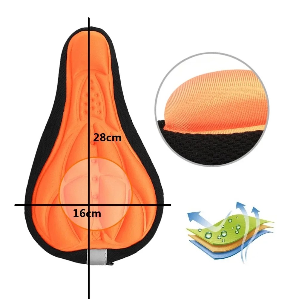 3D Thickened Bike Seat Cover S - Mountain Biking Accessories ulasan dan harga