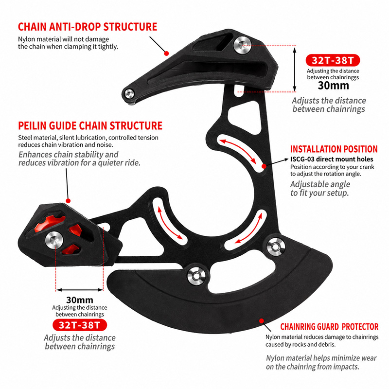 MTB Bike Chain Guide ISCG 03/0 - Chain Guide Iscg ulasan dan harga