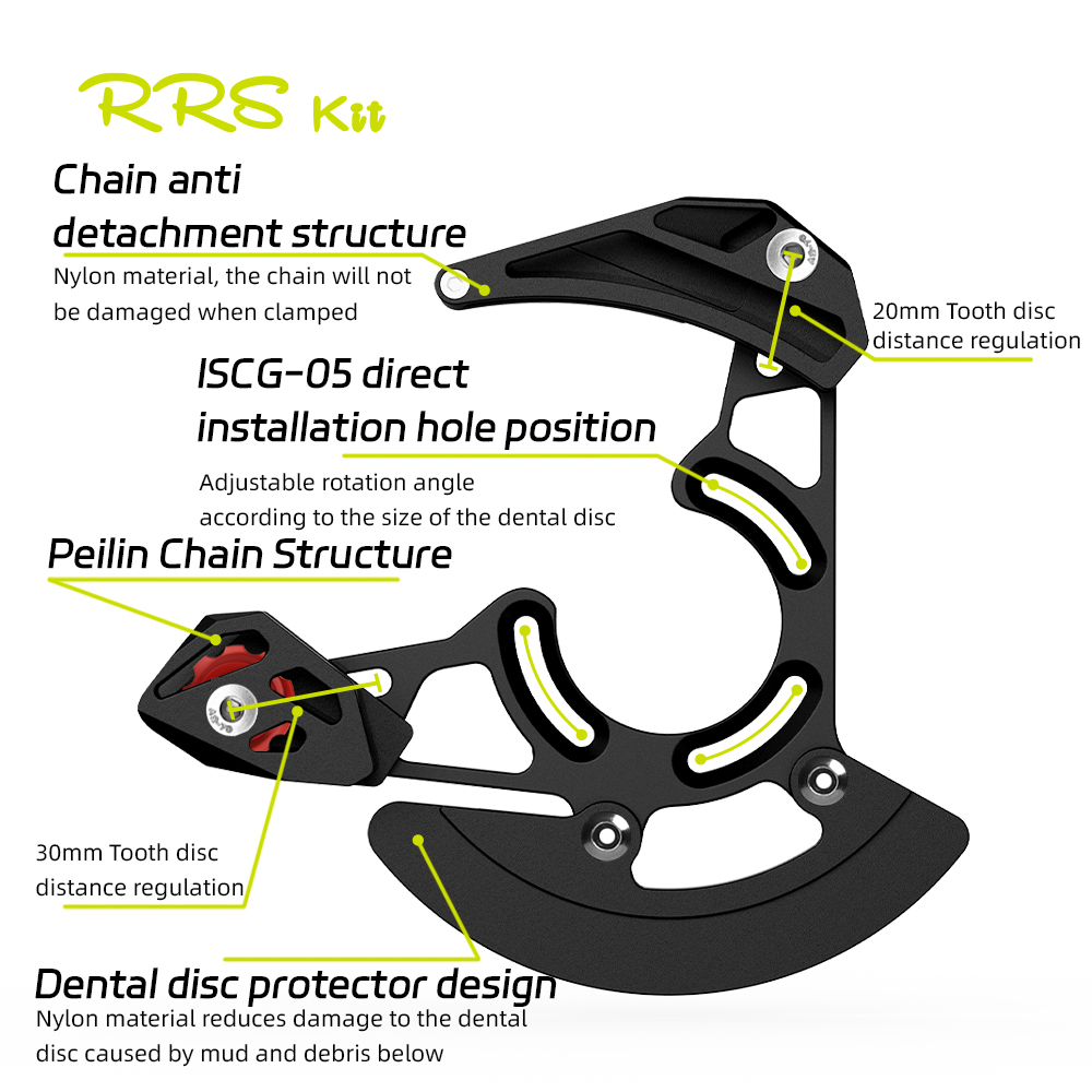 RRSIT Bicycle Chain Guide ISCG - Chain Guide Iscg ulasan dan harga