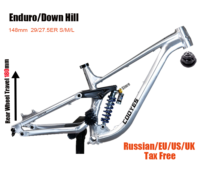 Full Suspension Frame FR/DH/AM - Mountain Biking Overalls ulasan dan harga