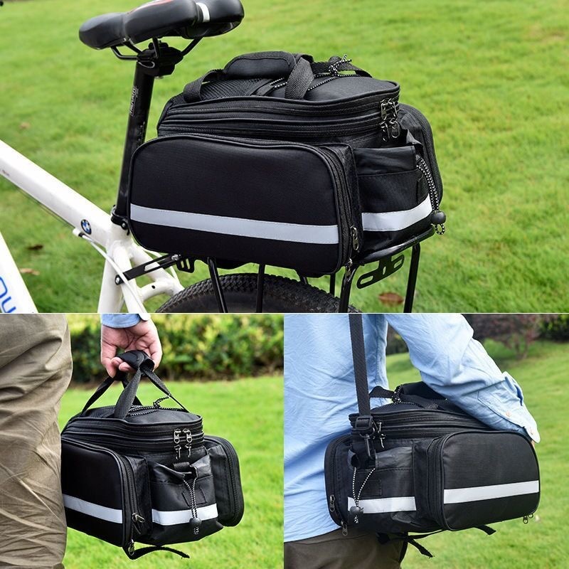 Large Capacity Bicycle Pannier - Mountain Biking Accessories ulasan dan harga