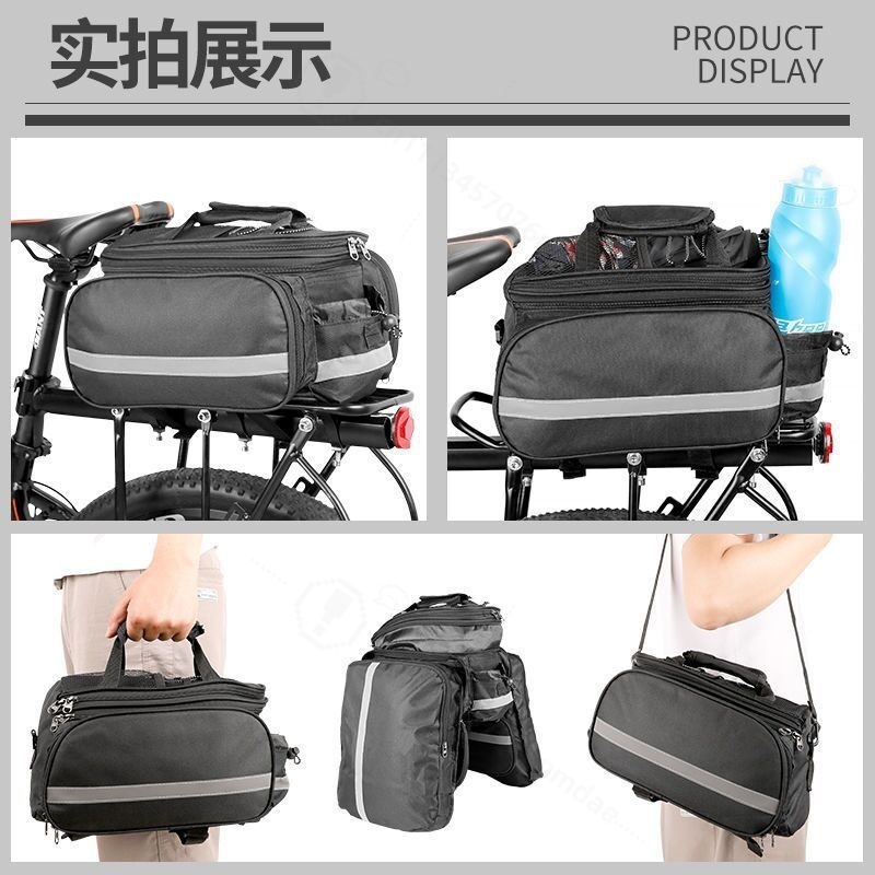 Large Capacity Bicycle Pannier - Mountain Biking Accessories ulasan dan harga