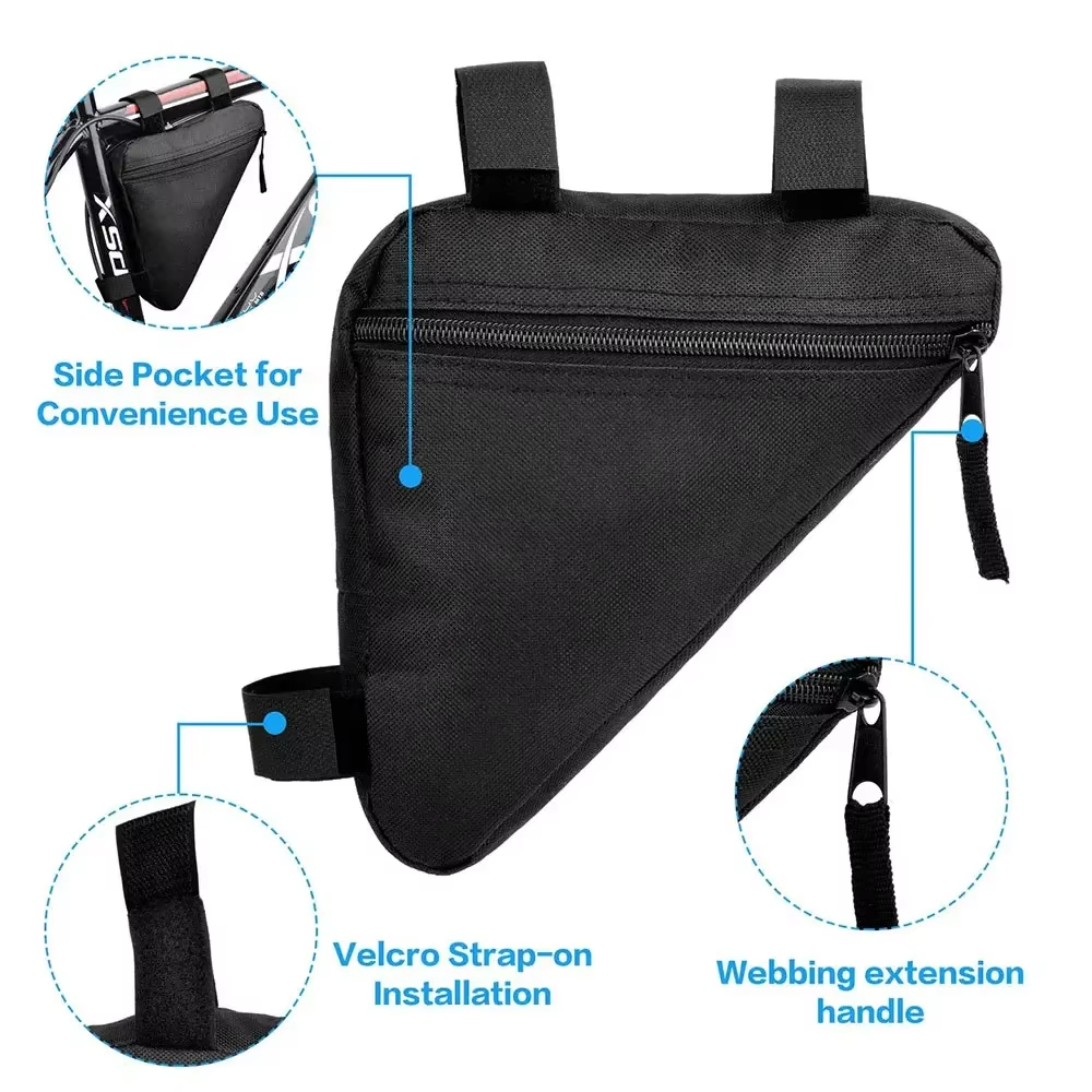 Mountain Bike Bag Triangle Bag - Mountain Biking Oxford ulasan dan harga