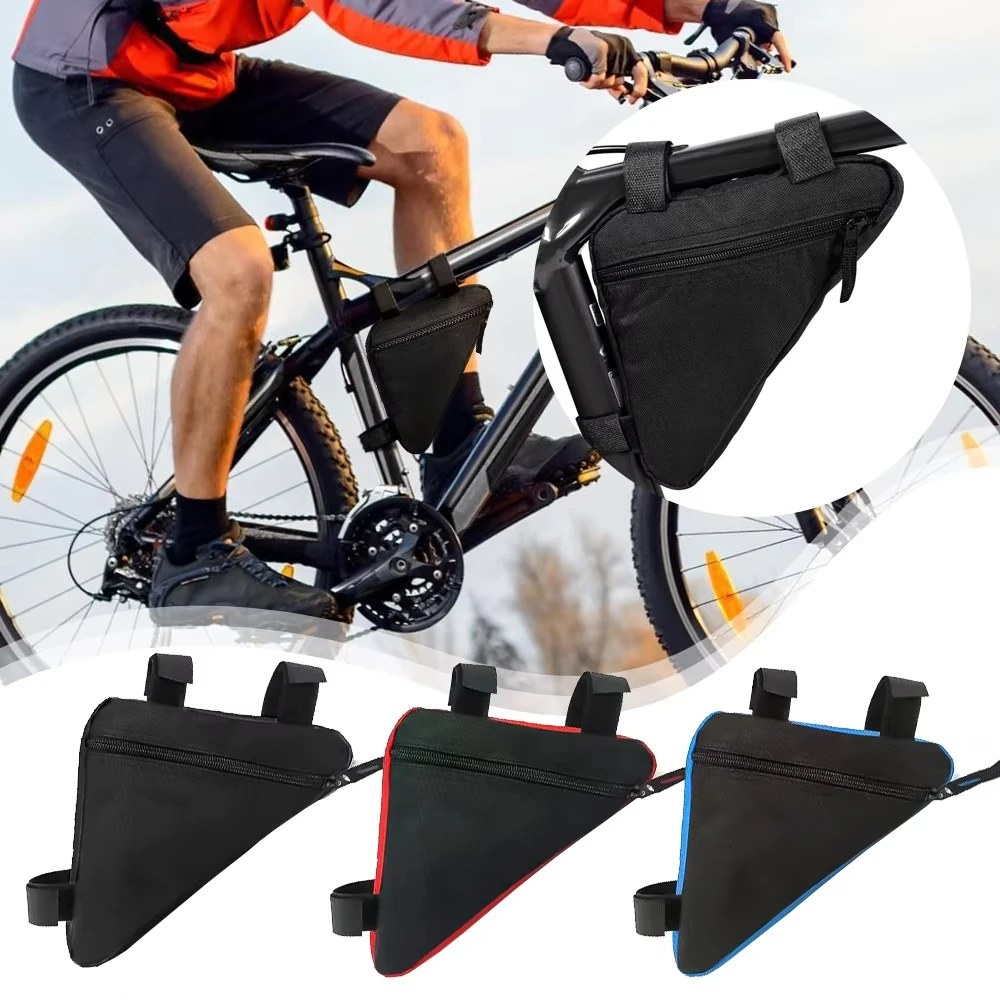 Mountain Bike Bag Triangle Bag - Mountain Biking Oxford ulasan dan harga