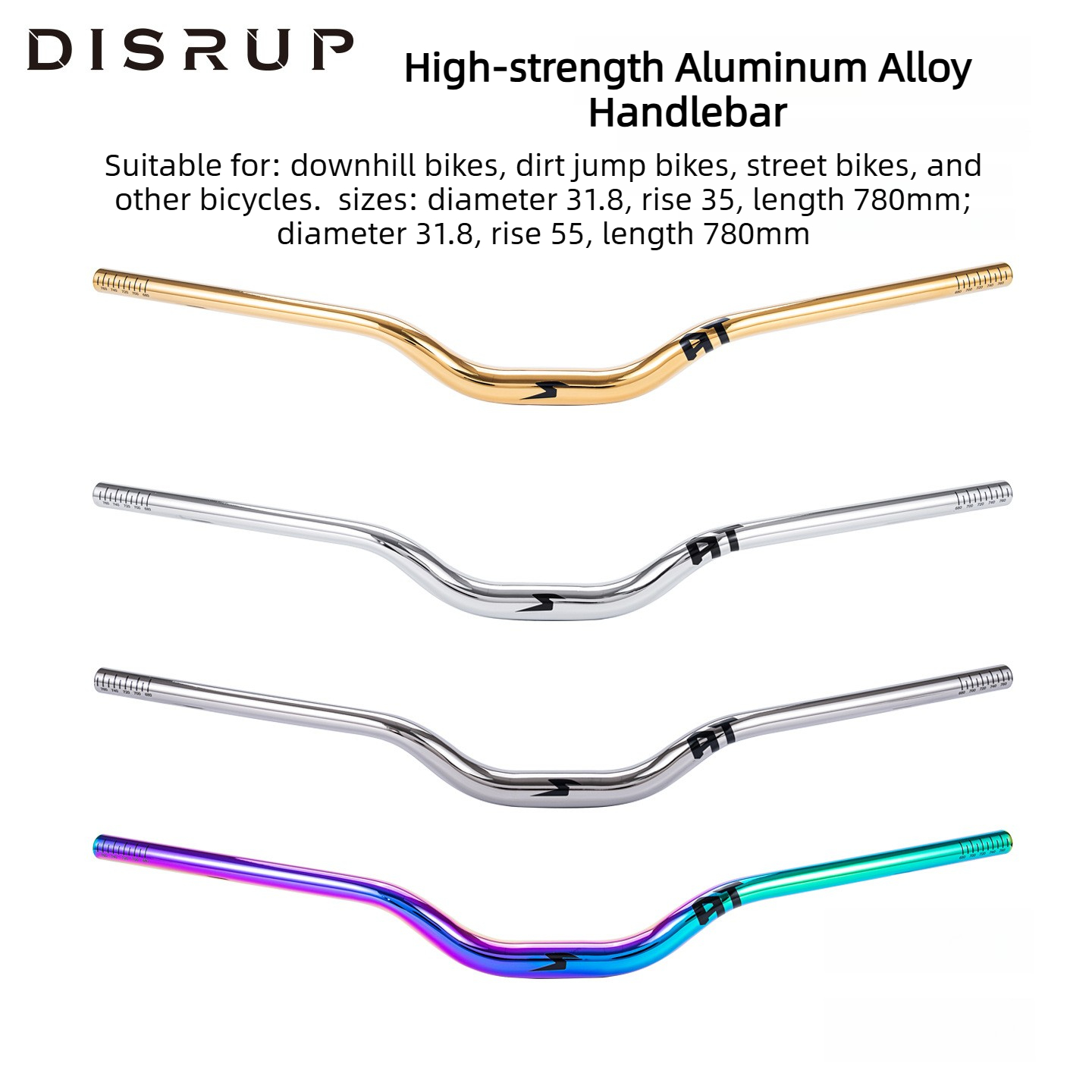 SEMYT MTB Riser Handlebar 31.8 - Mountain Biking Jumps ulasan dan harga