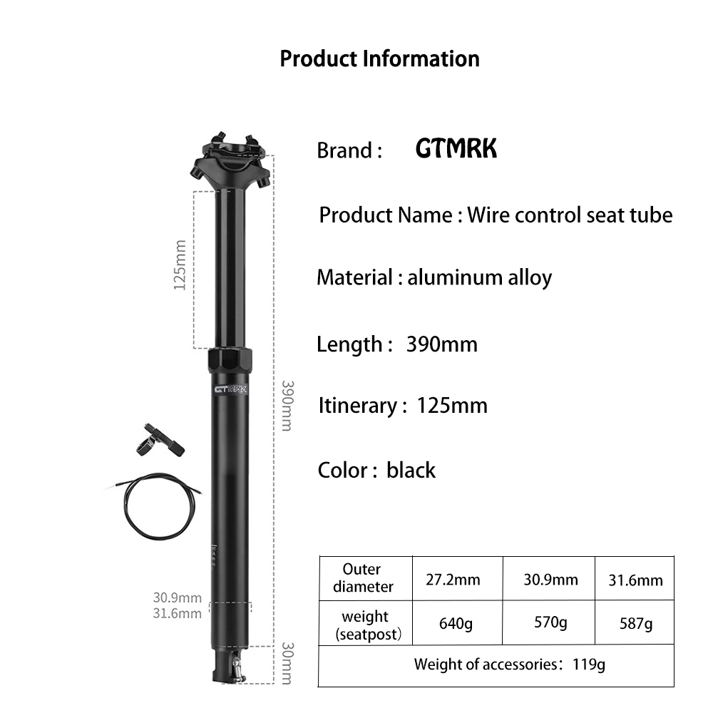 Internal Remote Control Droppe - Dropper Post Remote ulasan dan harga