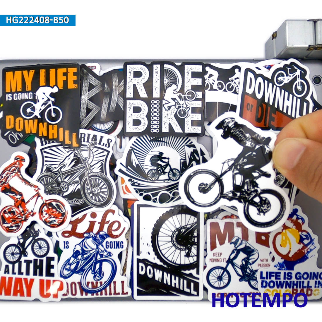 50Pieces Ride Mountain Bike Do - Mountain Biking A Sport ulasan dan harga