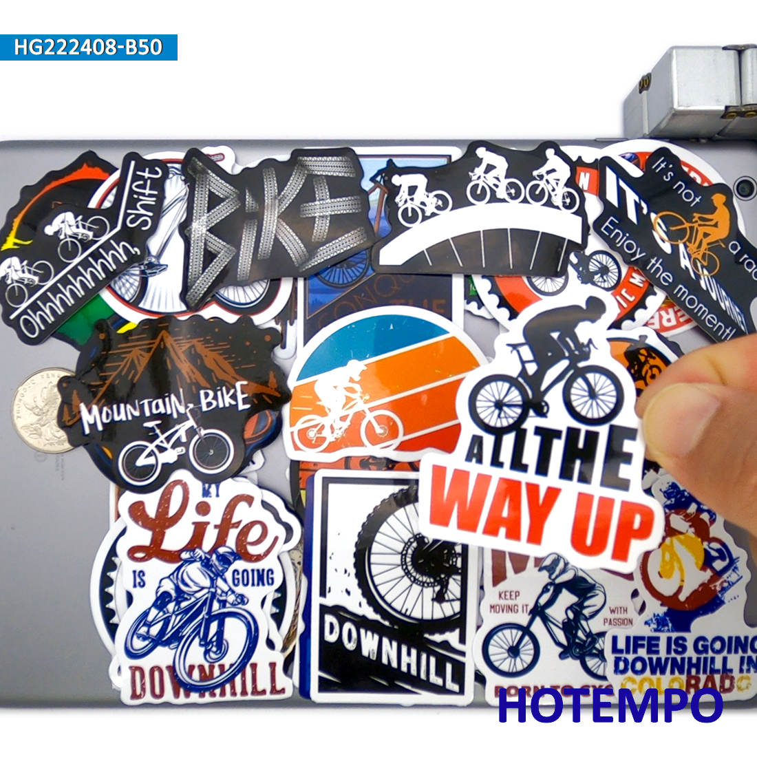 50Pieces Ride Mountain Bike Do - Mountain Biking A Sport ulasan dan harga