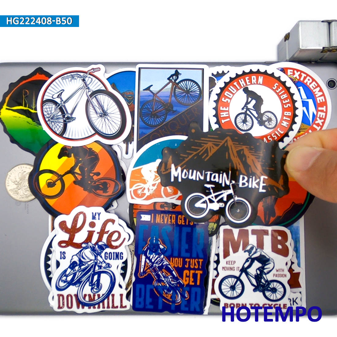 50Pieces Ride Mountain Bike Do - Mountain Biking A Sport ulasan dan harga