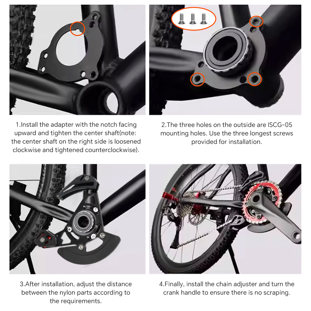 TOSEEK Chain Guides MTB Bicycl - Chain Guide Iscg ulasan dan harga