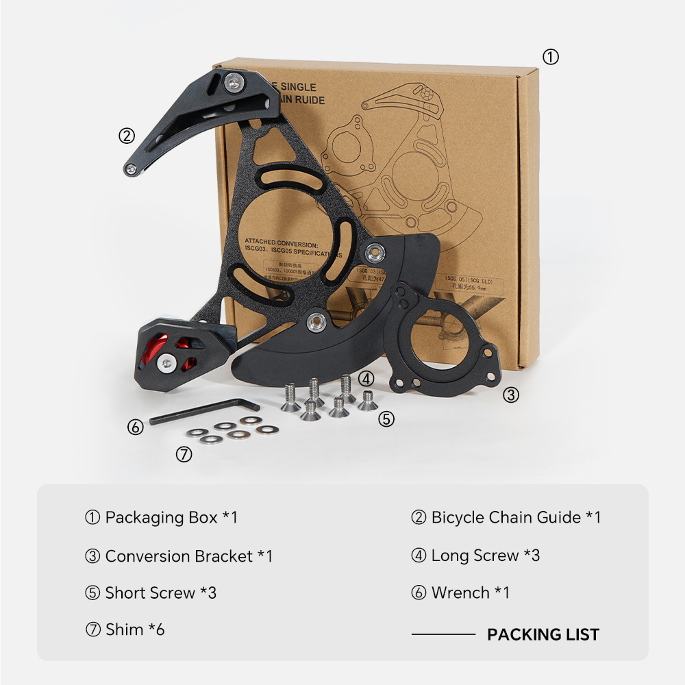 TOSEEK Chain Guides MTB Bicycl - Chain Guide Iscg ulasan dan harga