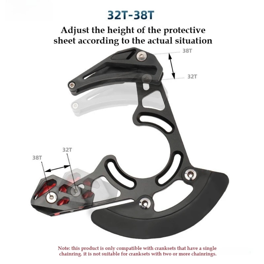 AXI Bicycle Chain Guide ISCG 0 - Chain Guide Iscg ulasan dan harga