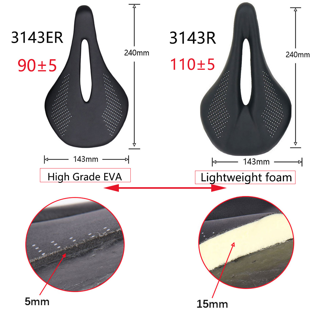 New 89g EVA Carbon Bike Saddle - Mtb Saddle Lightweight ulasan dan harga