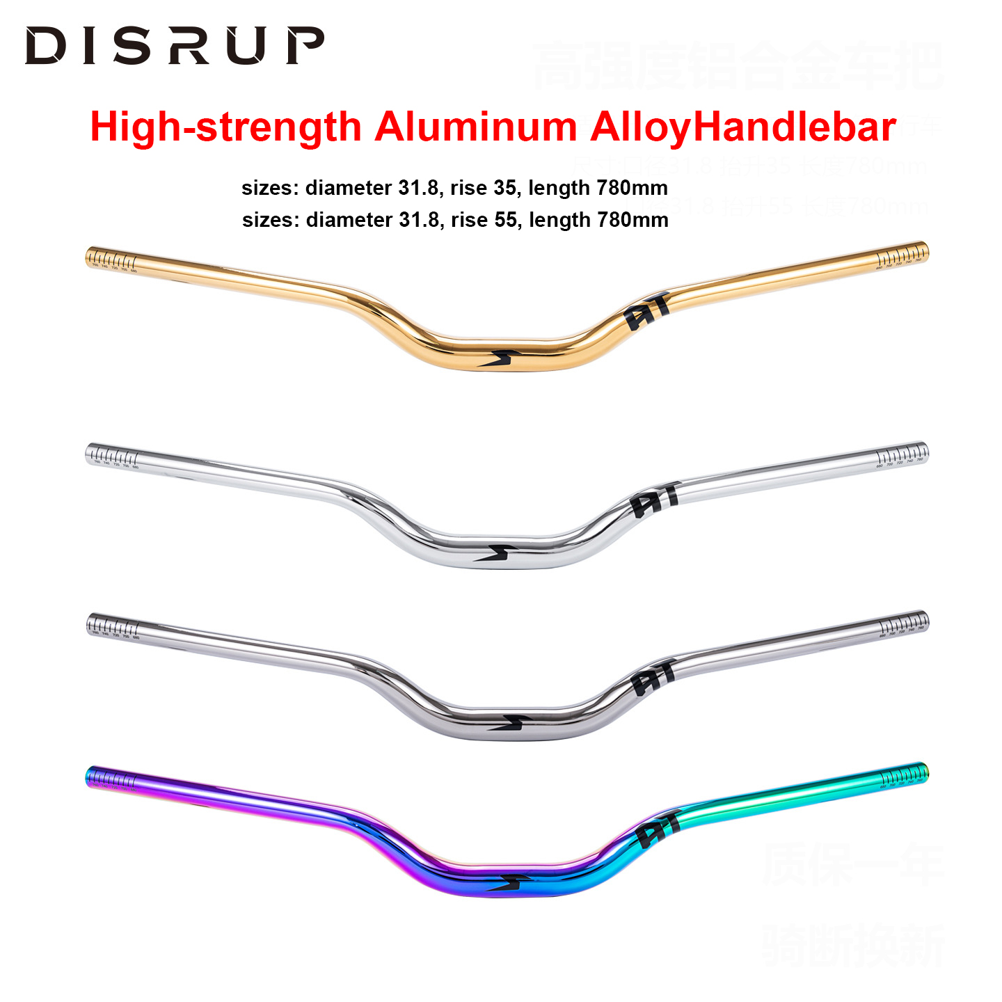 Aluminum Alloy Bicycle Handleb - Mountain Biking Jumps ulasan dan harga
