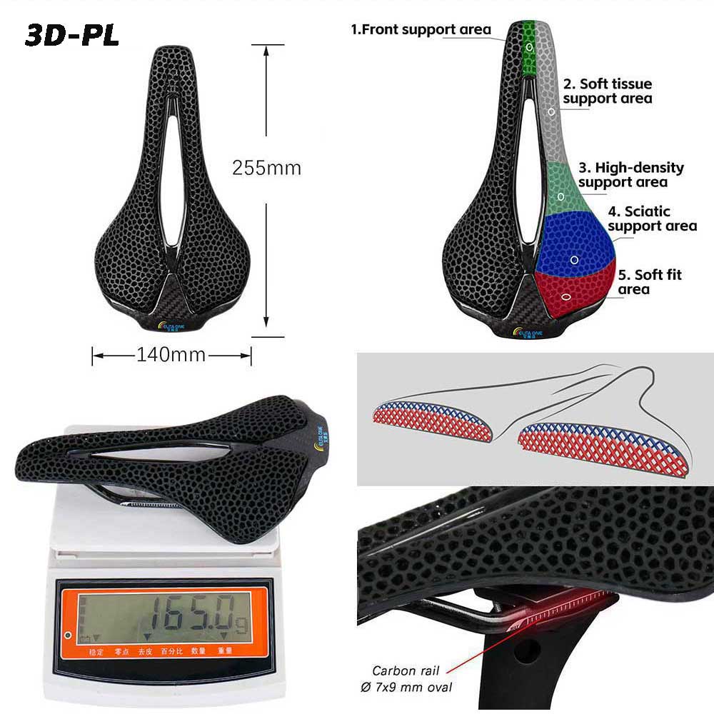 Elitaone 3D Printing Saddle 24 - Mtb Saddle Lightweight ulasan dan harga