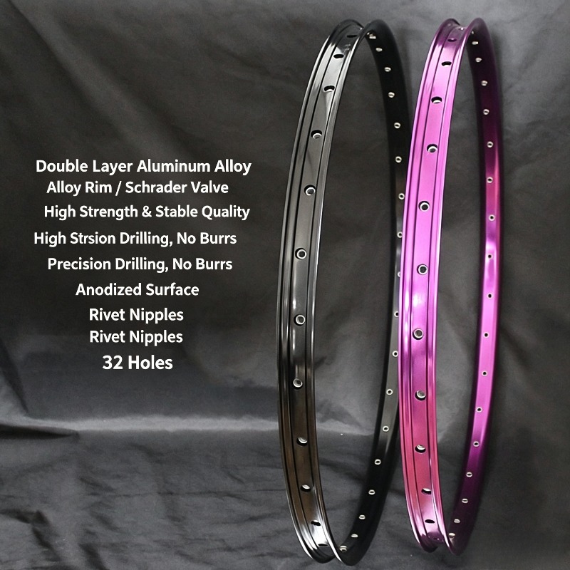 Aluminum Double Wall MTB Rims  - Mountain Biking Jumps ulasan dan harga
