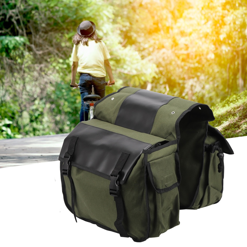 Bicycle Rear Seat Bag Pack Mou - Mountain Biking Oxford ulasan dan harga